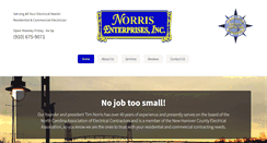 Desktop Screenshot of norrisenterprisesinc.net